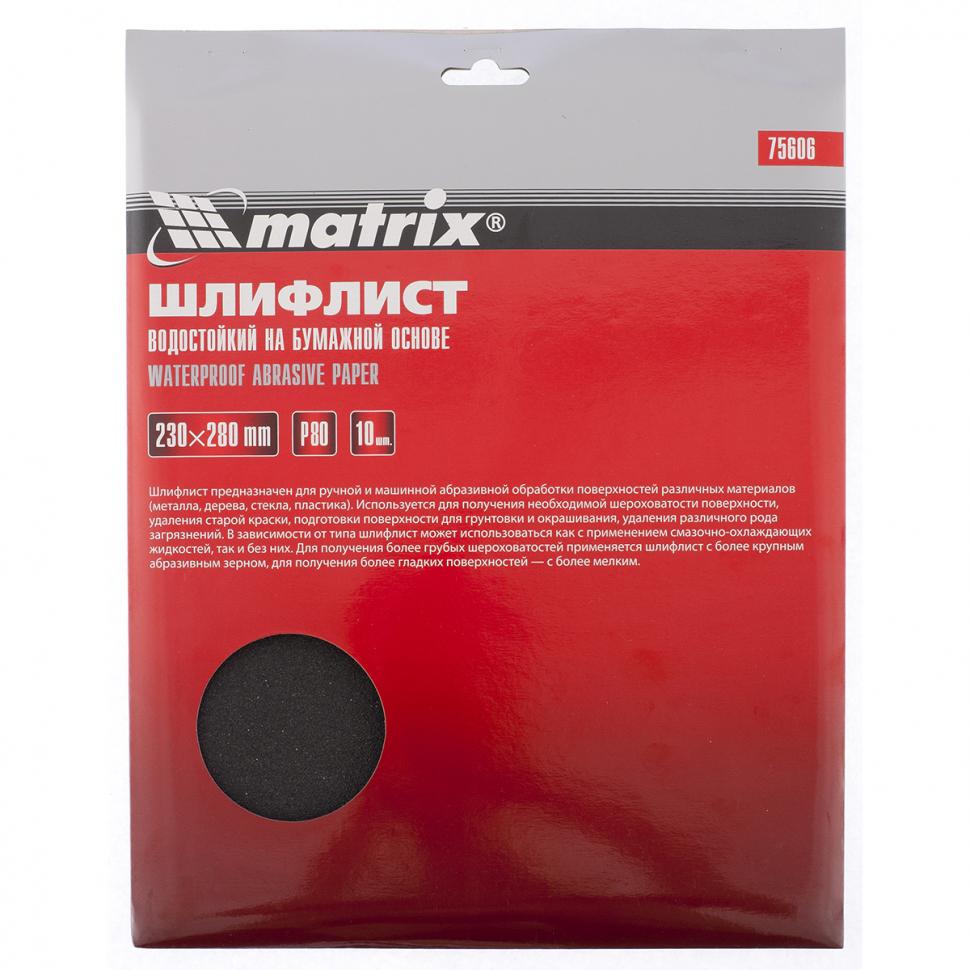 

Шлифлист Matrix 75606