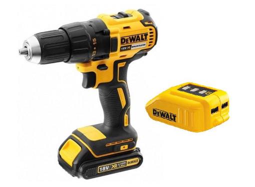   DEWALT DCD777S2TC + USB 