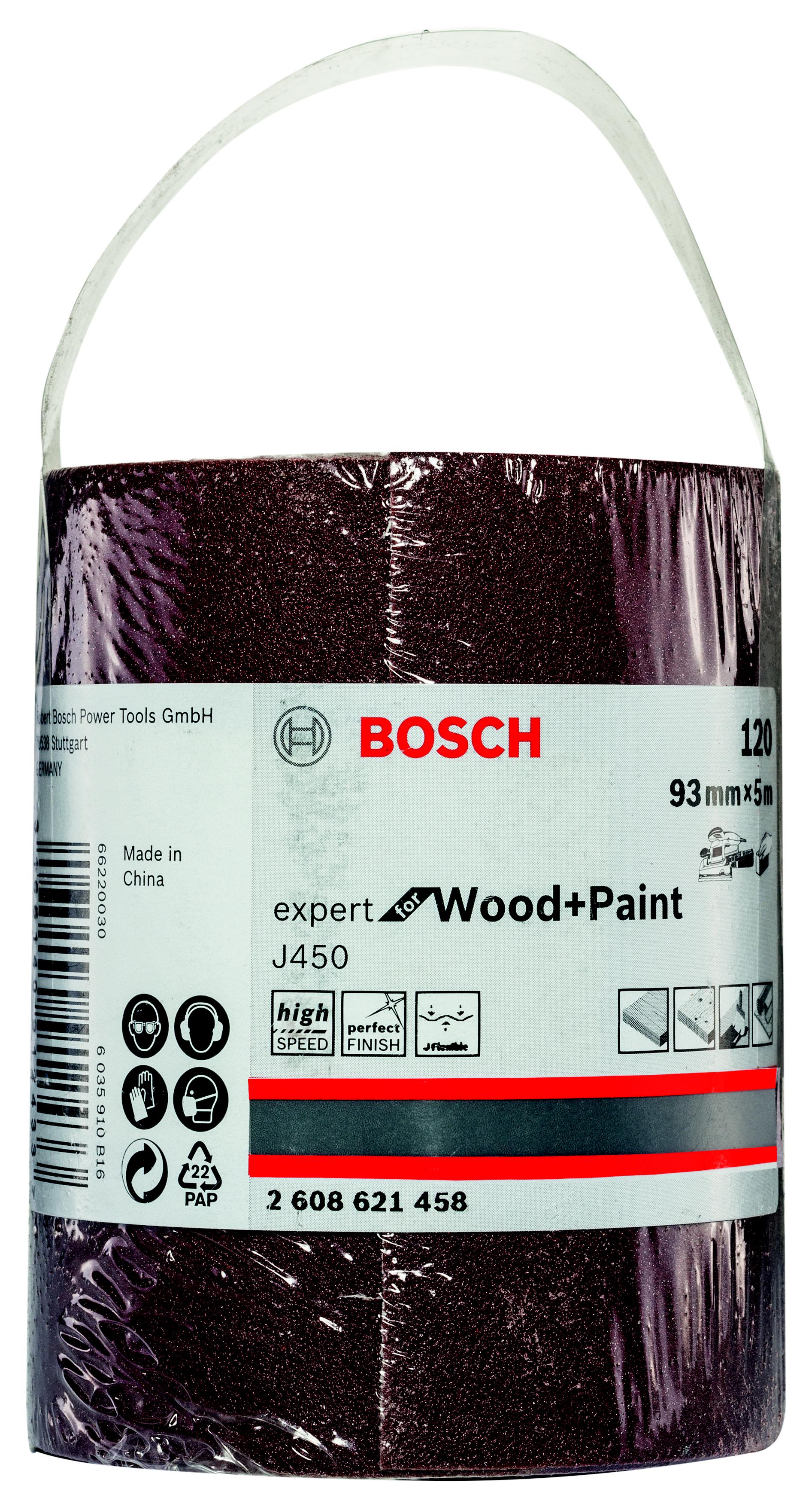 

Шкурка шлифовальная в рулоне Bosch 93x5000 мм g120 (2.608.621.458, 93x5000 мм g120 (2.608.621.458)