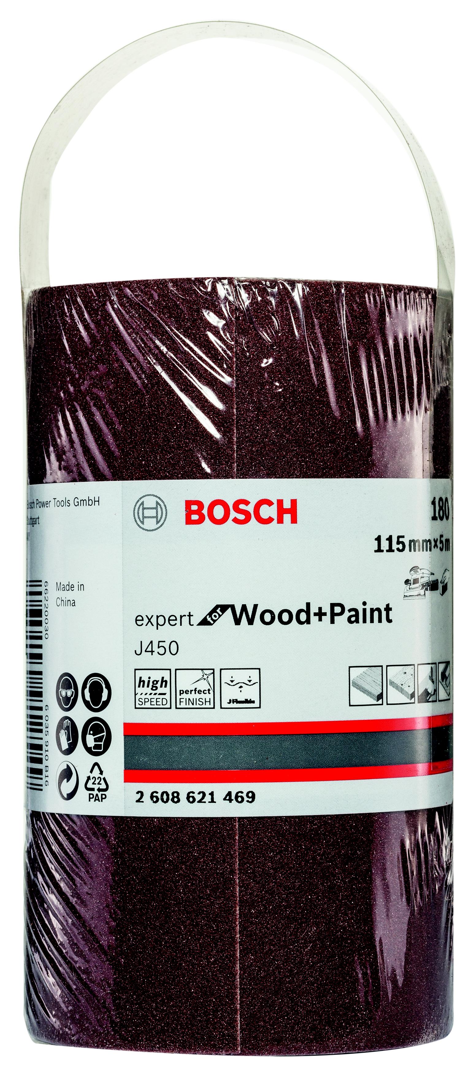

Шкурка шлифовальная в рулоне Bosch 115x5000 мм g180 (2.608.621.469, 115x5000 мм g180 (2.608.621.469)