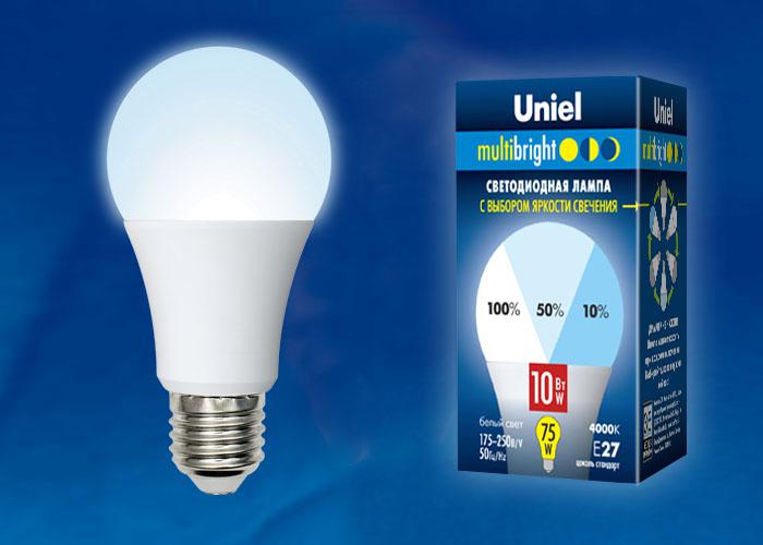 

Лампа Uniel Led-a60-10w/nw/e27/fr/mb