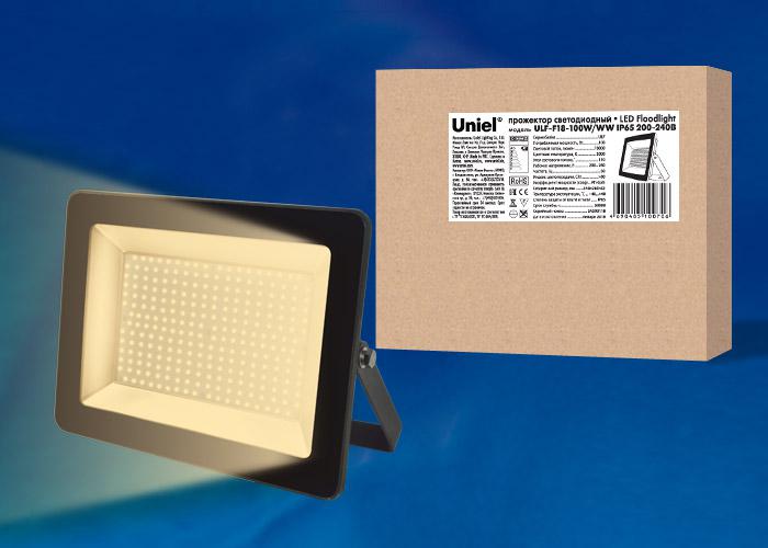 

Прожектор Uniel Ulf-f18-100w/ww, Ulf-f18-100w/ww