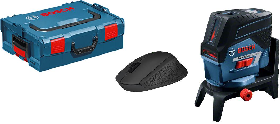 

Набор Bosch Уровень gcl 2-50c+rm2+bm3+12v+lboxx (0.601.066.g03) +Мышь logitech m280
