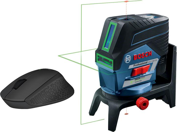 

Набор Bosch Уровень bosch gcl 2-50 cg (0.601.066.h00)+Мышь bosch logitech m280