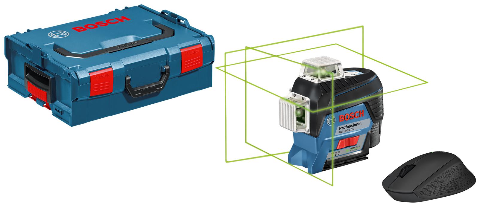 

Набор Bosch Уровень gll 3-80cg+bm1+12v+l-boxx (0.601.063.t00) +Мышь logitech m280