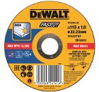 Круг отрезной DEWALT 115 х 1 х 22 мм 1шт (DT43901-QZ)