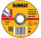 Изображение товара Круг отрезной DEWALT 115 мм 1.6 мм тип 41 DT43905-QZ