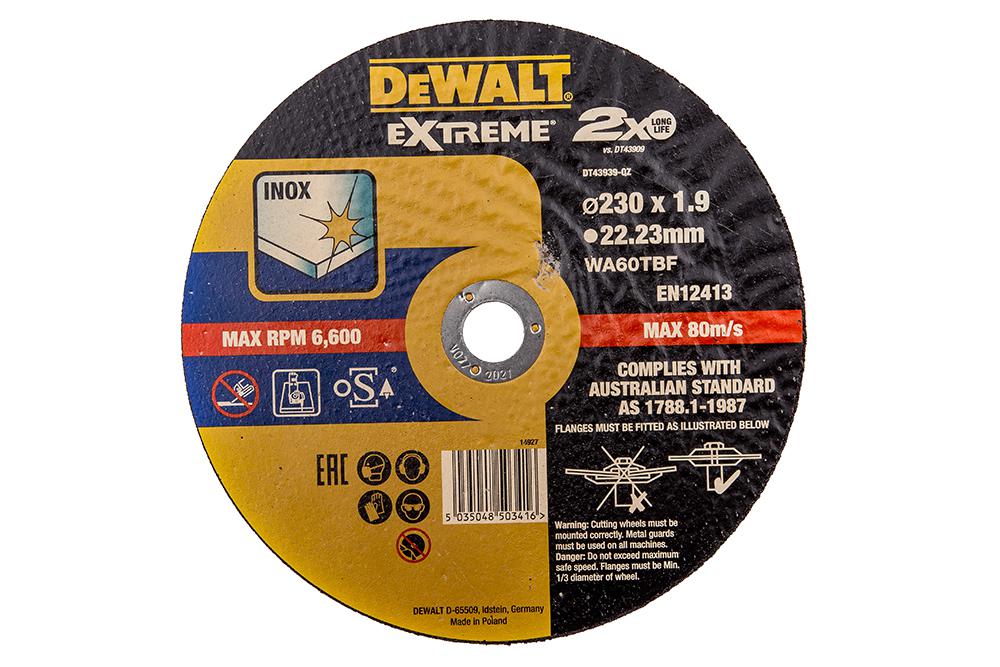 

Круг отрезной Dewalt Dt43939-qz, Dt43939-qz