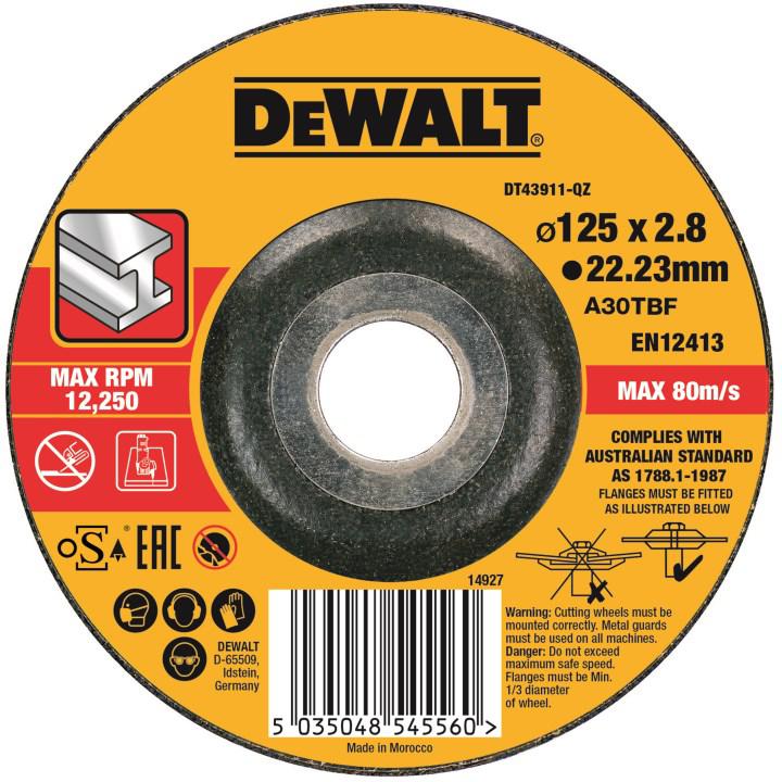 

Круг отрезной Dewalt Dt43911-qz, Dt43911-qz