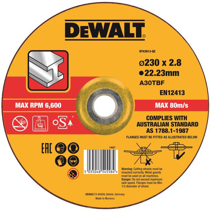 

Круг отрезной Dewalt Dt43913-qz