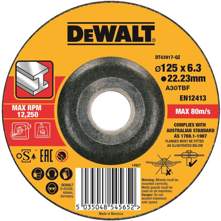 

Круг обдирочный Dewalt 43917-qz, 43917-qz