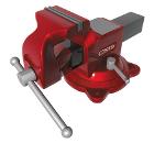 Изображение товара Слесарные тиски СОРОКИН 1.925 поворотные с наковальней 125 мм, Россия