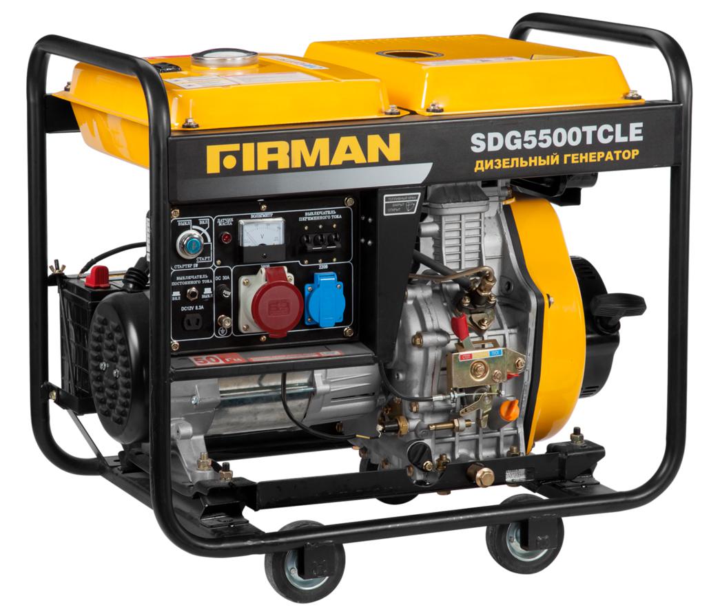 

Дизельный генератор Firman Sdg5500tcle