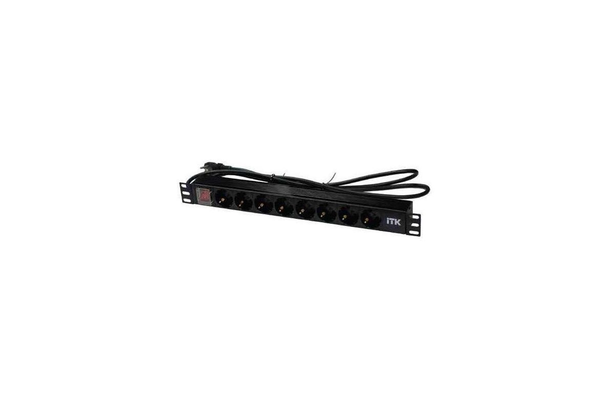 Itk ph12 8d1 p. Блок розеток ITK (ph12-8d1). ITK ph12-8d3. Блок ITK 292379. Блок розеток 8 мест PDU немец станд ph12-8d1-p 19дюймов din49440 с led выкл ПВХ 1u.