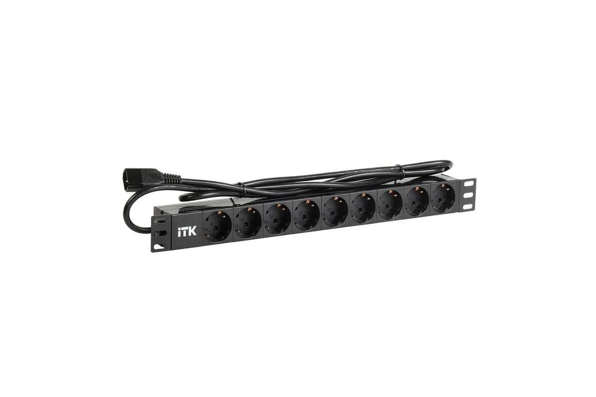 Itk ph12 8d1 p. Блок розеток ITK (ph12-8d1). ITK ph22-9d1. Блок розеток Hyperline sht19-9sh-2.5eu. ITK PDU 8 розеток нем.