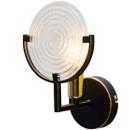 Изображение товара Настенный светильник J-LIGHT GENRY 1275/1W с патроном Е14 60 Вт кофе/золото/белый