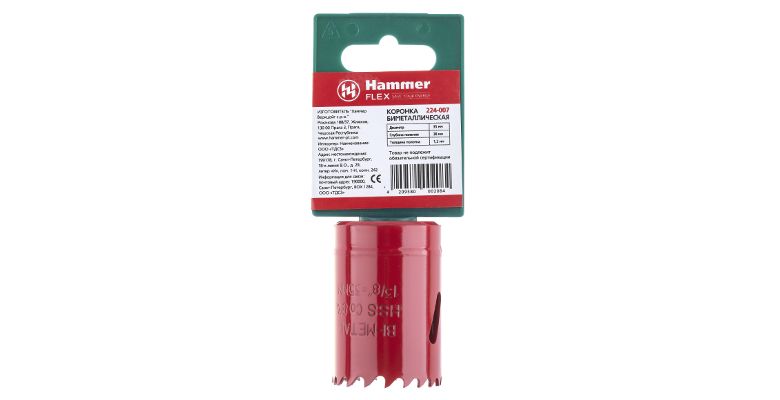 ������� ��������������� HAMMER �35�38�� 5/8" BiMETALL (224-007)