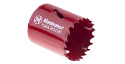 Коронка биметаллическая HAMMER Ф38х38мм 5/8" BiMETALL (224-008)
