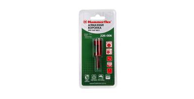 Коронка алмазная HAMMER Ф18мм HEX (DHS 18.0*60/5)