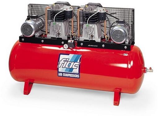 Изображение товара Поршневой компрессор FIAC ABT 500-1700WB 1700 л/мин 10 бар горизонтальный 500 л Италия