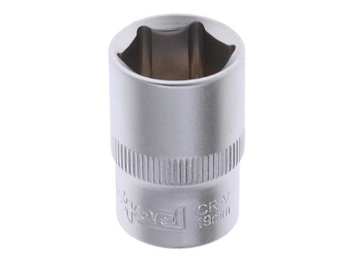 Изображение товара Головка торцевая AVSTEEL 19мм 1/2'' 38мм для ручного инструмента AV-520019