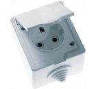 Розетка КУНЦЕВО-ЭЛЕКТРО РА16-660 брызгозащищенная IP44