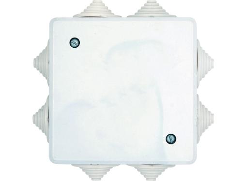 Изображение товара Коробка КУНЦЕВО-ЭЛЕКТРО КОА-003-БК распределительная наружного монтажа IP44 белая