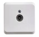 Розетка TV SCHNEIDER ELECTRIC TVA-002B Этюд белая