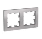 Рамка SCHNEIDER ELECTRIC ATN000302 ATLASDESIGN Алюминий