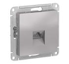 Изображение товара Механизм розетки SCHNEIDER ELECTRIC ATN000383 RJ45 алюминий