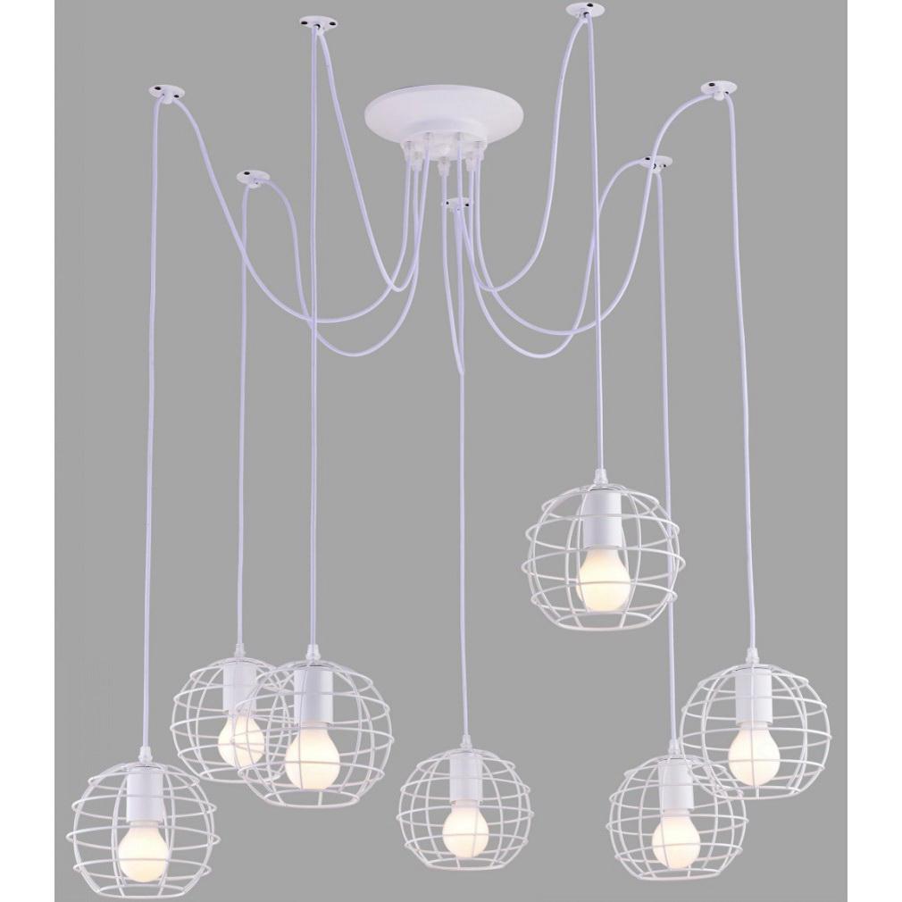 

Люстра Arte lamp A1110sp-7wh spider, A1110sp-7wh spider