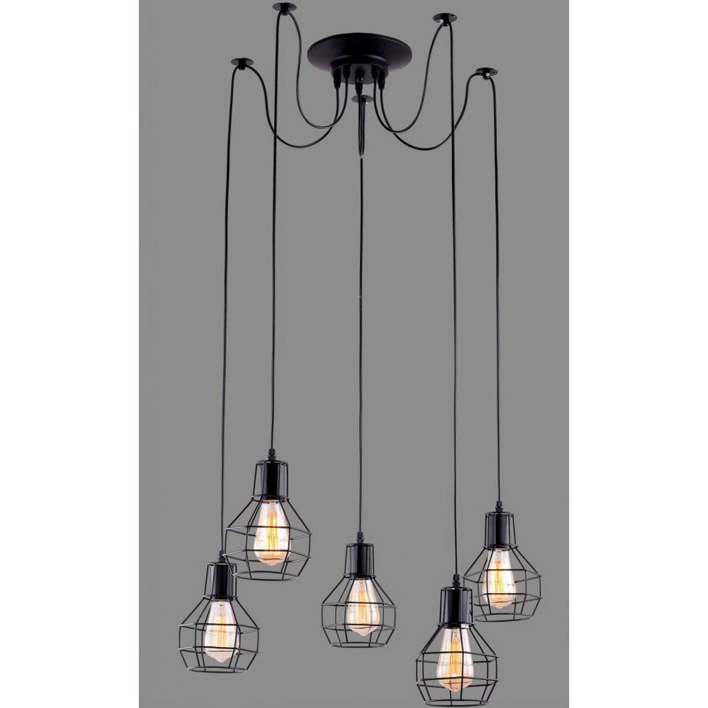 

Люстра Arte lamp A1109sp-5bk spider, A1109sp-5bk spider