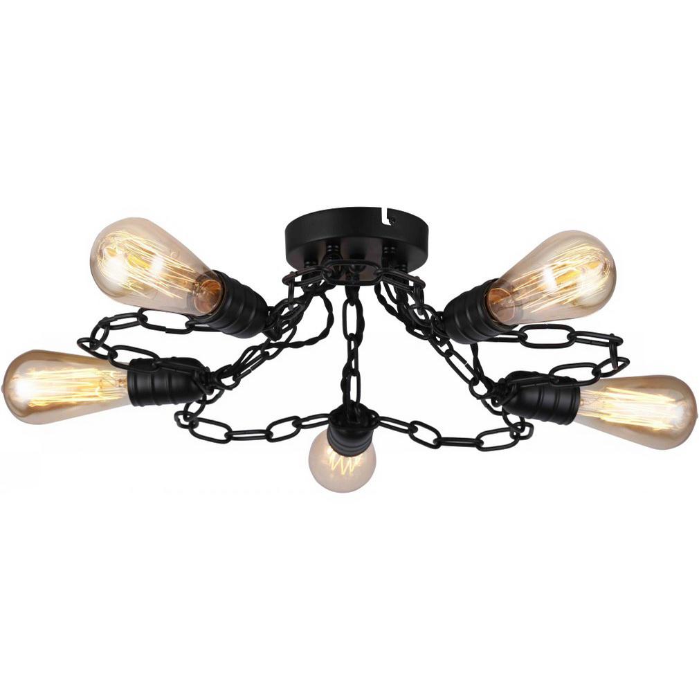 

Люстра Arte lamp A9344pl-5bk riverrun, A9344pl-5bk riverrun