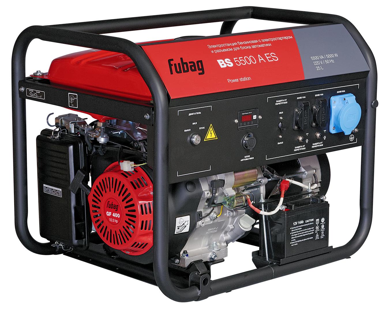 

Бензиновый генератор Fubag Bs 5500 a es (838756)