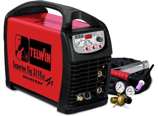   TELWIN SUPERIOR TIG 311 DC-HF/LIFT 230-400V + TIG ACC (816123)