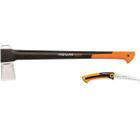 Изображение товара FISKARS набор топор X25-XL и ножовка для садовых работ