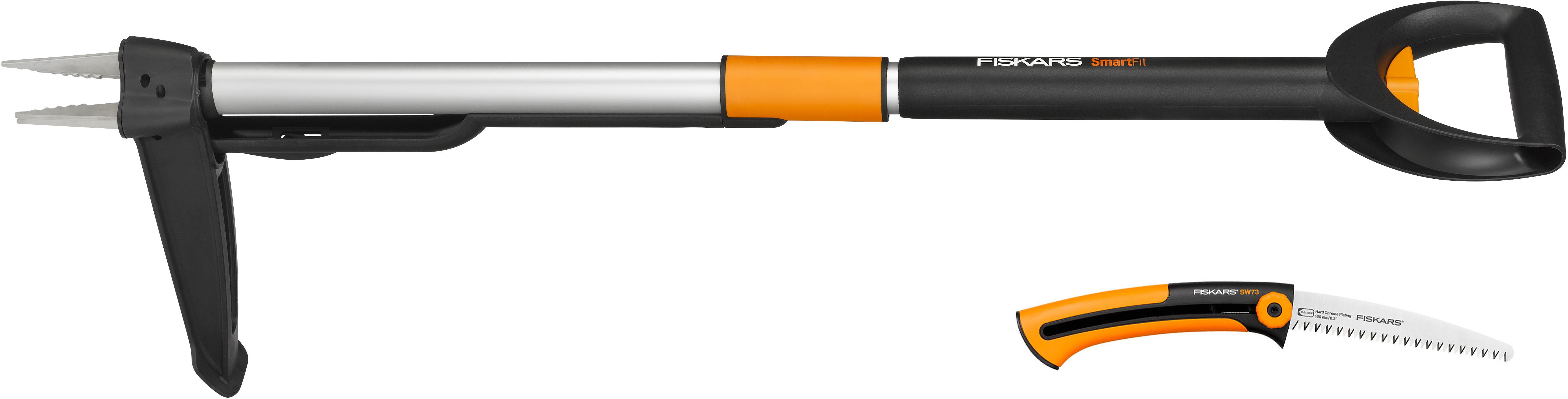 

Набор Fiskars Удалитель сорняков 139960 телескопический +Ножовка 123870 xtract садовая