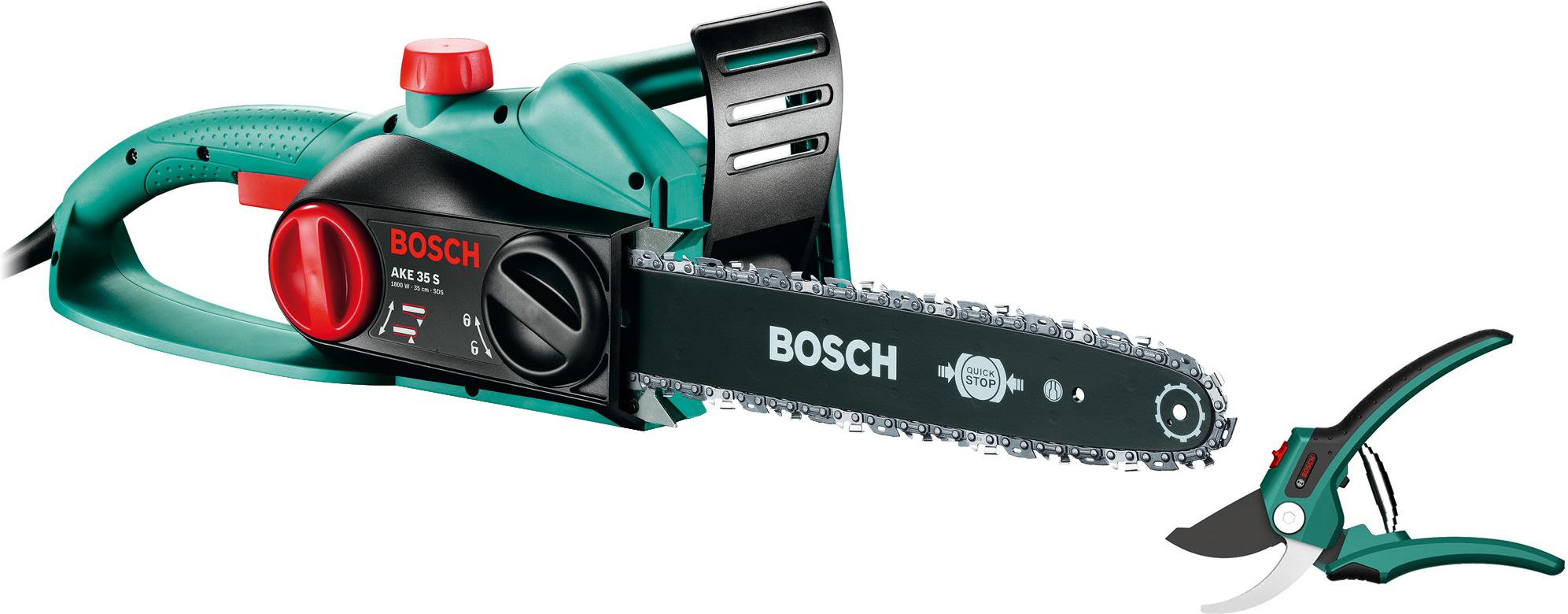 

Набор Bosch Пила цепная ake 35 s (0.600.834.500) +Секатор 06008b5000, Пила цепная ake 35 s (0.600.834.500) +Секатор 06008b5000
