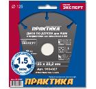 Диск ПРАКТИКА Ф125х22мм (910-027)