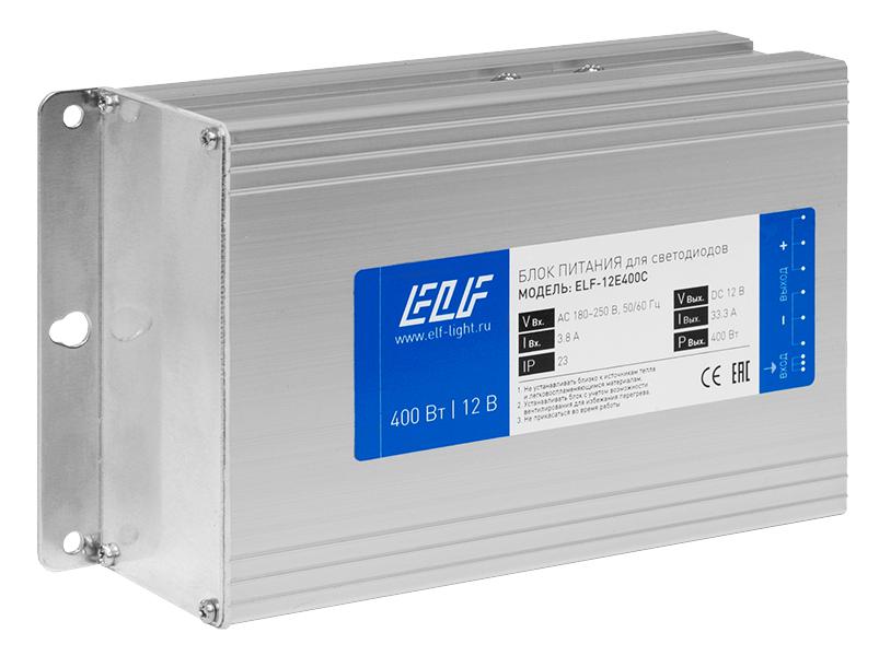 

Блок питания Elf 12e400c, Серый, 12e400c