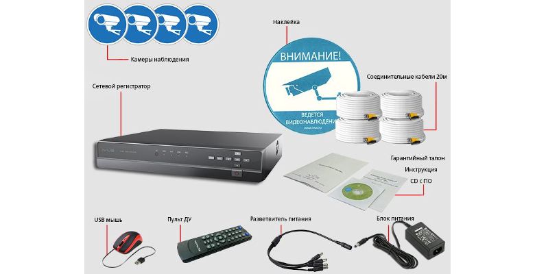 �������� ��������������� IVUE AHD 2MPX (IVUE-1080P AHC-D4)