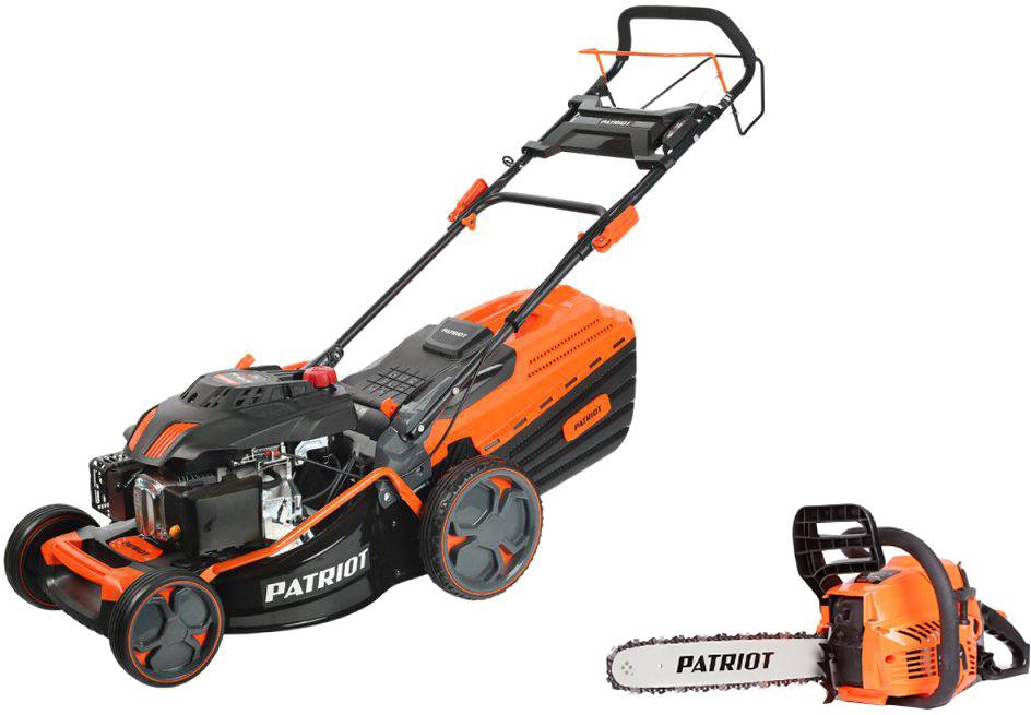 

Набор Patriot Газонокосилка бензо pt 48 lsi premium +Бензопила pt3816
