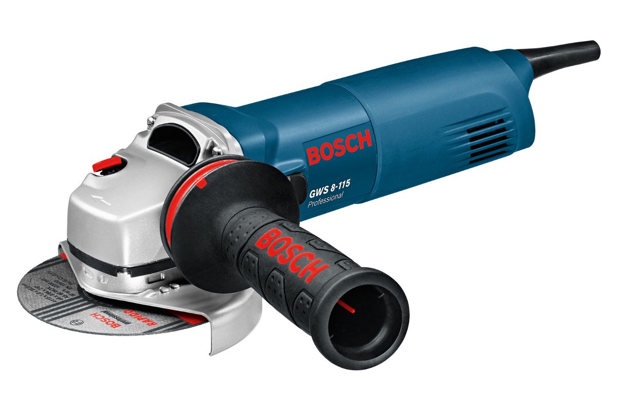 УШМ (болгарка) Bosch GWS 8-115 в кейсе (0.601.820.720) - цена, отзывы, фото  - купить в Москве, СПб и РФ