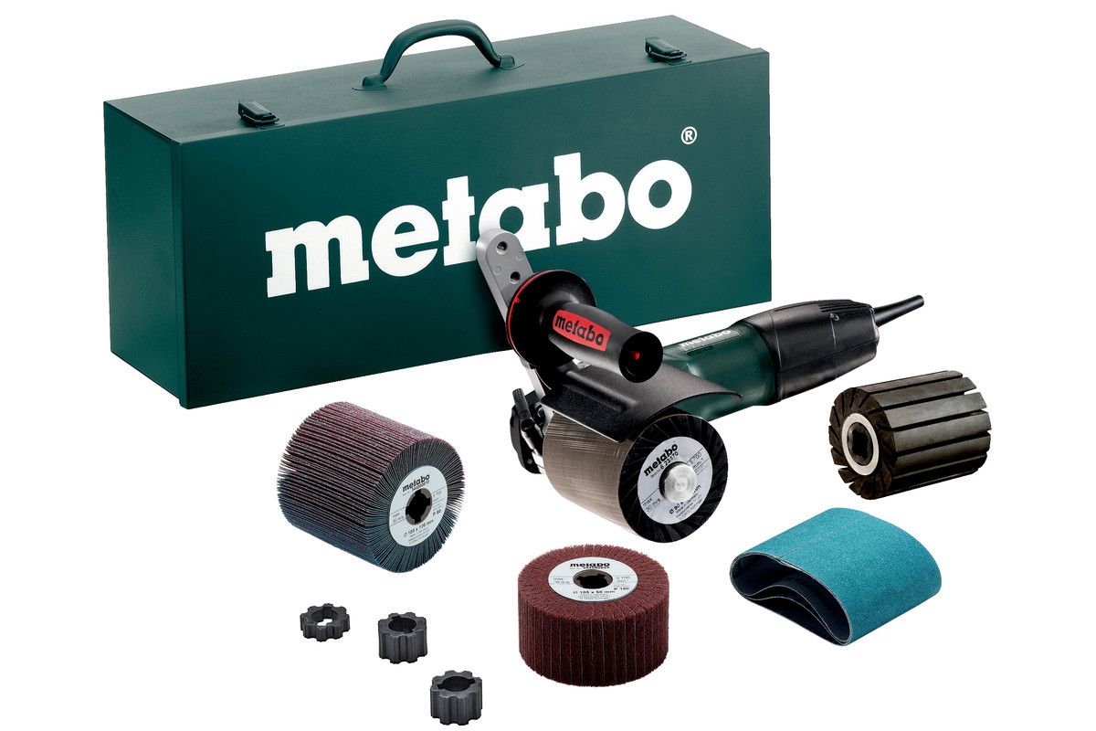 Машинка шлифовальная щеточная Metabo SE 12-115 SET (602115500) - цена, фото  и инструкция - купить в Москве, СПб и РФ