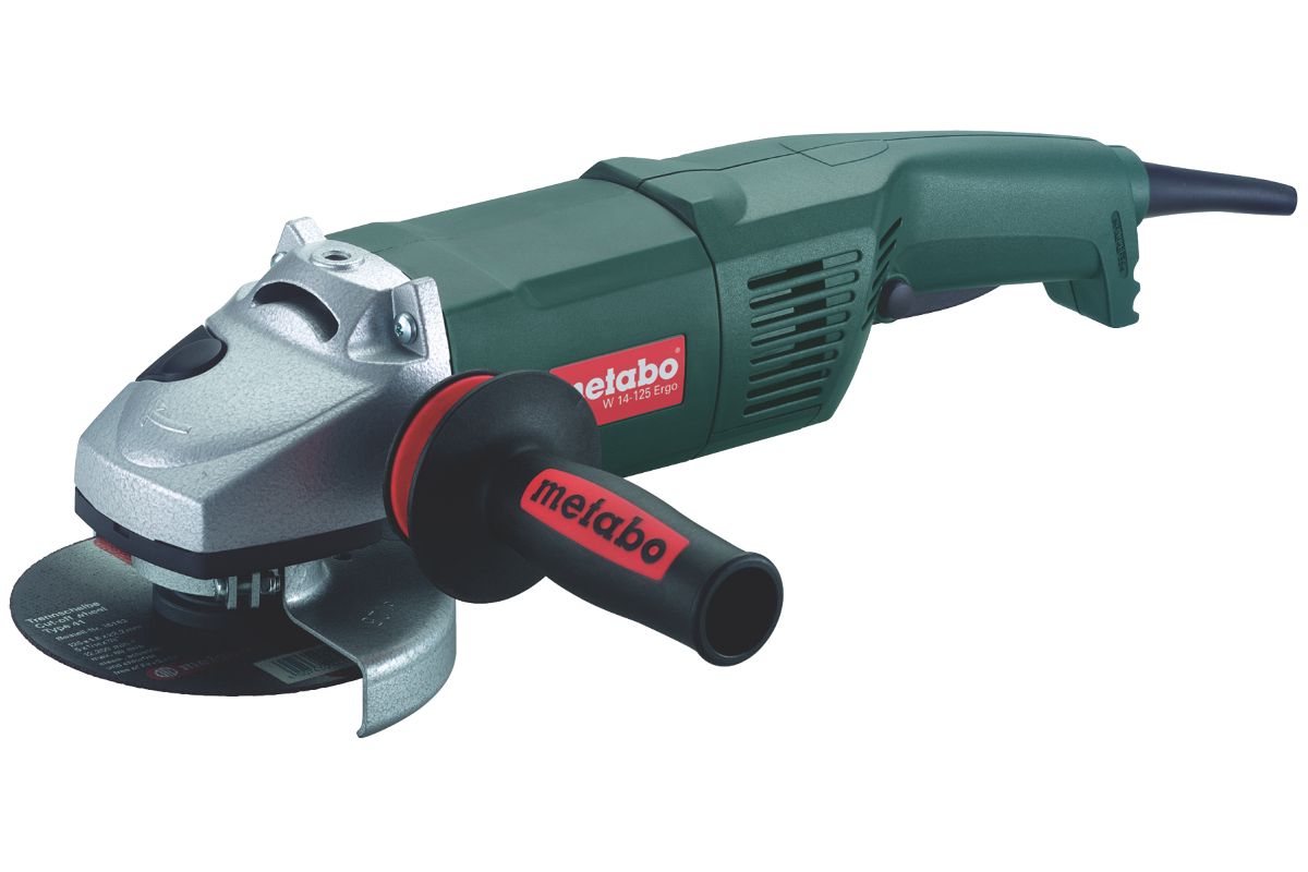 УШМ (болгарка) Metabo W 14-125 Ergo (606250000) - цена, фото - купить в  Москве, СПб и РФ