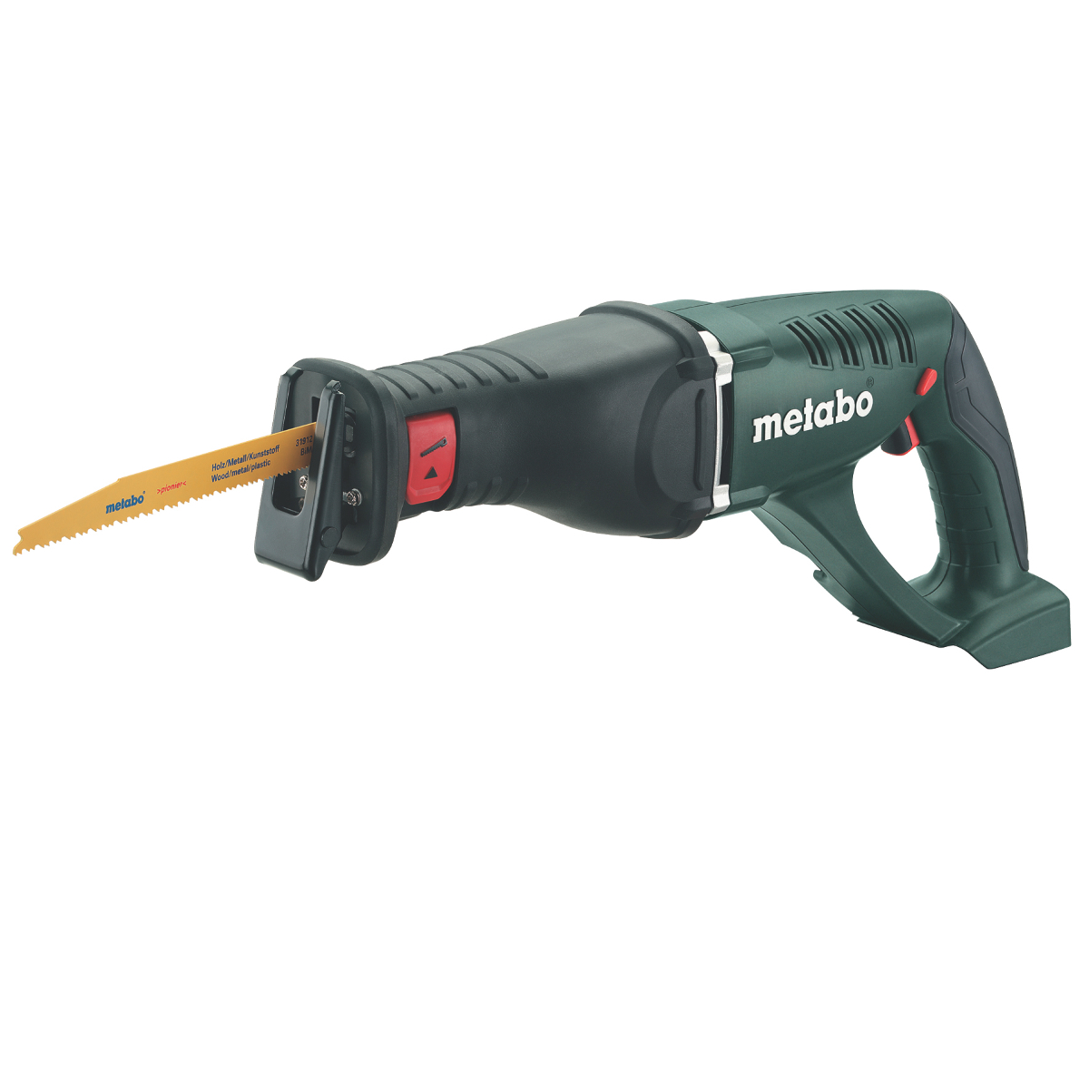 Аккумуляторная сабельная пила Metabo ASE 18 LTX (602269850) без акк. и з.у  - цена, отзывы, фото и инструкция - купить в Москве, СПб и РФ