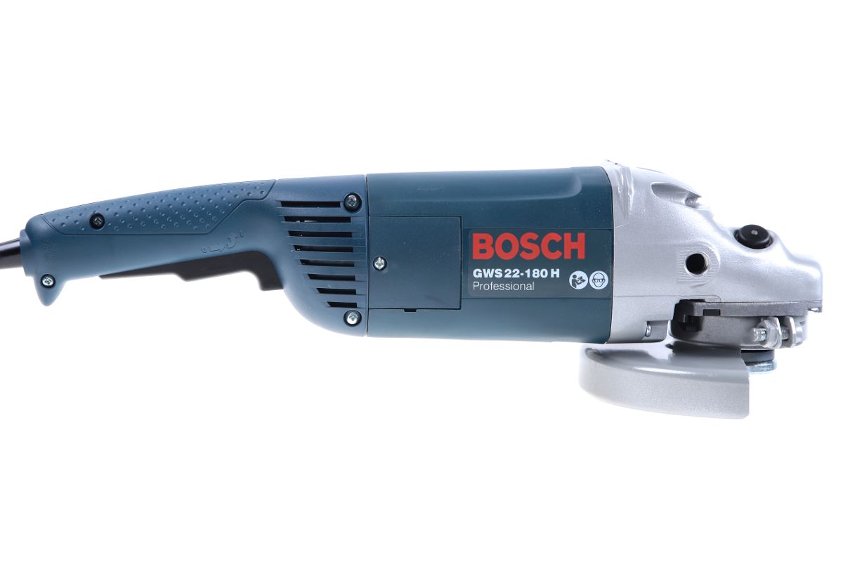 УШМ (болгарка) Bosch GWS 22-180 H Professional (0601881103) - цена, отзывы,  фото и инструкция - купить в Москве, СПб и РФ