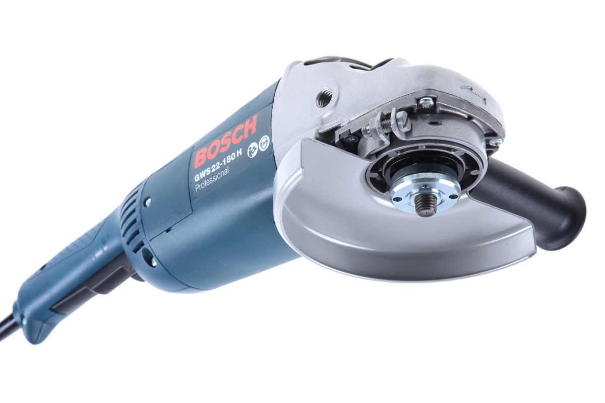 УШМ (болгарка) Bosch GWS 22-180 H Professional (0601881103) - цена, отзывы,  фото и инструкция - купить в Москве, СПб и РФ