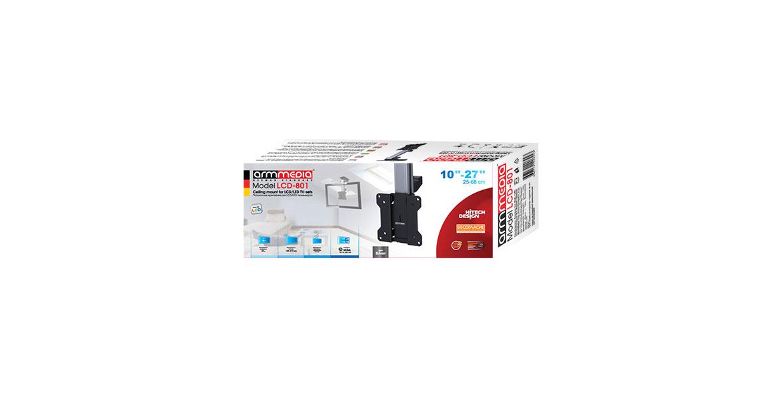 Кронштейн ARM MEDIA LCD-801 silver (10104)