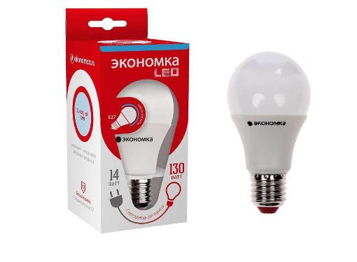 Изображение товара Лампа ЭКОНОМКА EcoL18wA60230vE2765 LED 18Вт E27 6500К
